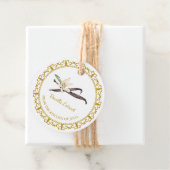 Zelfgemaakte Vanilla Extract Hang Label (In situ)