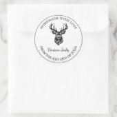 Zelfgemaakte Venison Jerky Label (Tas)