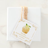  zelfgemaakte verse cupcakes plein hang Label (In situ)