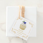 zelfgemaakte verse cupcakes plein hang Label (In situ)
