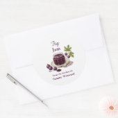 Zelfgemaakte Vijgenjam Cadeau Label (Envelop)