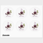 Zelfgemaakte Vijgenjam Cadeau Label (Vel)