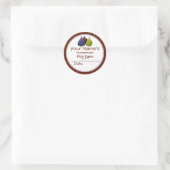 Zelfgemaakte vijgenjam of bewaart label  (Tas)