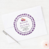 Zelfgemaakte Vijgenkoekjes Etiket (Envelop)