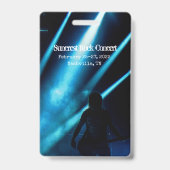 ZELFGEMAAKTE VIP-ALL ACCESS PAS BADGE (Achterkant)