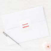 Zelfgemaakte Voedsel Geschenk Label Inmaakpot Appe (Envelop)