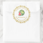  Zelfgemaakte Watermeloen Jam Label l Wit (Tas)