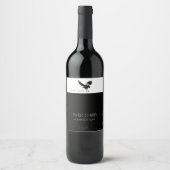 ZELFGEMAAKTE WIJN ETIKET (Voorkant)