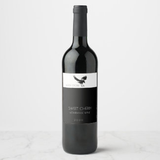 ZELFGEMAAKTE WIJN ETIKET