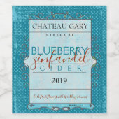 Zelfgemaakte wijn gepersonaliseerd label hand gete wijn etiket (Enkel label)