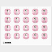 Zelfgemaakte zeep Business Peppermint Christmas La Ronde Sticker (Vel)