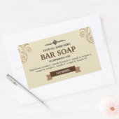 Zelfgemaakte zeep label Sticker (Envelop)