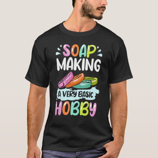 Zelfgemaakte zeep maken ambacht fair handgemaakte t-shirt (Voorkant)