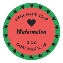 Zelfgemaakte zeep rustieke land hart krans meloen