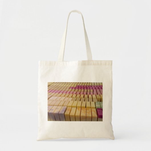 zelfgemaakte zeep tote bag (Voorkant)