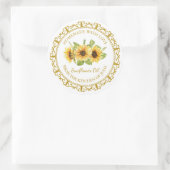 Zelfgemaakte Zonnebloemolie Label L Wit (Tas)