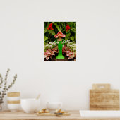Zelfgeschikte tuin poster (Keuken)