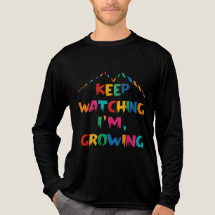 Zelfgroeiend T-shirt - Blijf kijken Ik groei