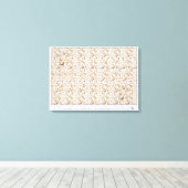 Zelfherkenningsstereogram Canvas Afdruk (Insitu (Houten vloer))