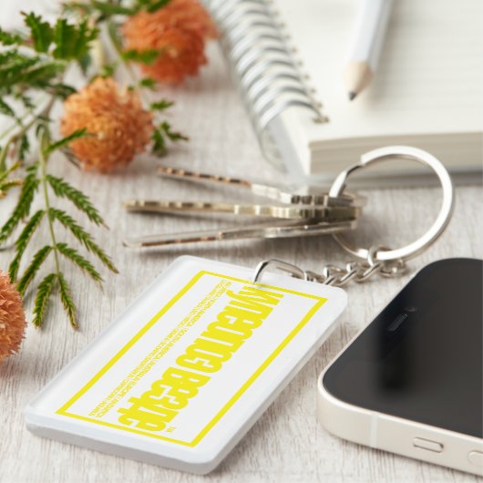 Zelfhulp Geschenken sleutelhanger (Voorkant Rechts)