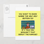 zelfhulpgrap briefkaart (Voorkant / Achterkant)