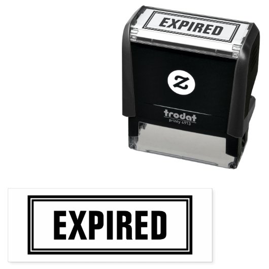 ZELFINKEND STEMPEL 'VERLOPEN KANTOOR' (In situ)