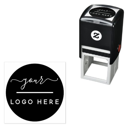 Zelfinkend stempel voor Business Logo Design Sjabl (In situ)
