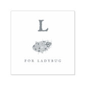 Zelfinkend stempel voor ladybug (Design)