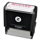 Zelfinkende Ontvangst Datum Kantoor Stempel (Product)