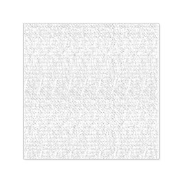 Zelfinkende rubber stempel