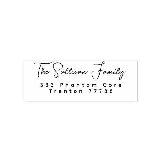Zelfinkende rubberen stempel (Design)