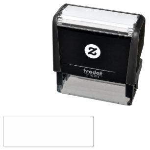 Zelfinkende rubberen stempel