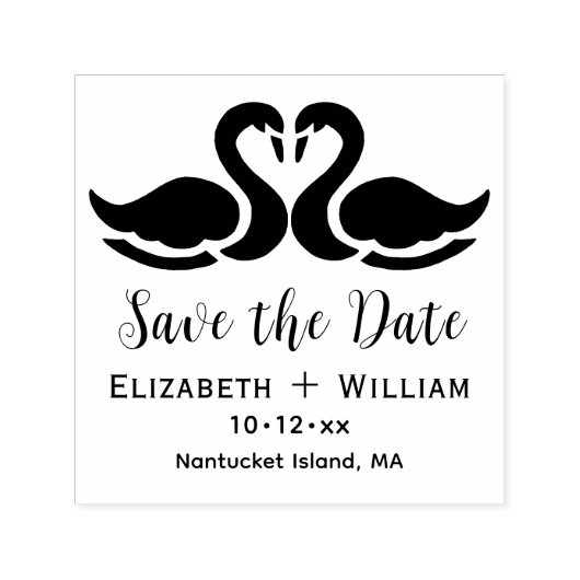 Zelfinkende rubberen stempel (Design)