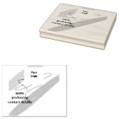 Zelfinkende rubberen stempel (Gestempeld)