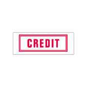 ZELFINKENDE STEMPEL KANTOOR CREDIT (Design)