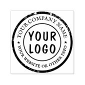 Zelfinkende stempel met bedrijfslogo (Design)
