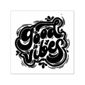 Zelfinkende stempel met goede vibraties (Design)