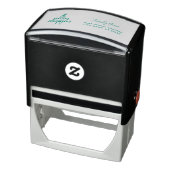 Zelfinkende stempel met kerstboom retouradres (Product)