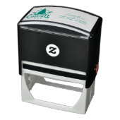 Zelfinkende stempel met retouradres Kerstboom (Product)