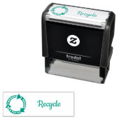 Zelfinkende stempel Reduce Reuse Recycle (In situ)