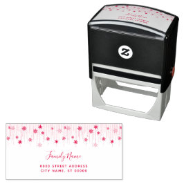 Zelfinkende stempel voor vakantie retouradres