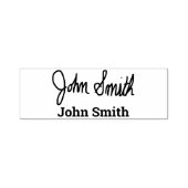 Zelfinkt Handtekening Stempel & Gedrukte Naam hier (Design)