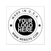 Zelfinkt Rubber stempel gemaakt in het land van he (Design)