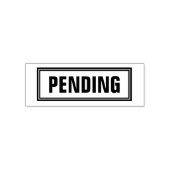 ZELFINKT STEMPEL 'IN BEHANDELING' (Design)