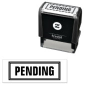 ZELFINKT STEMPEL 'IN BEHANDELING' VOOR KANTOORGEBR (In situ)