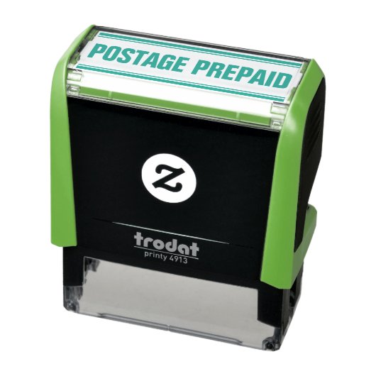 ZELFINKT STEMPEL MET VOORAF BETAALDE POSTZEGEL (Product)