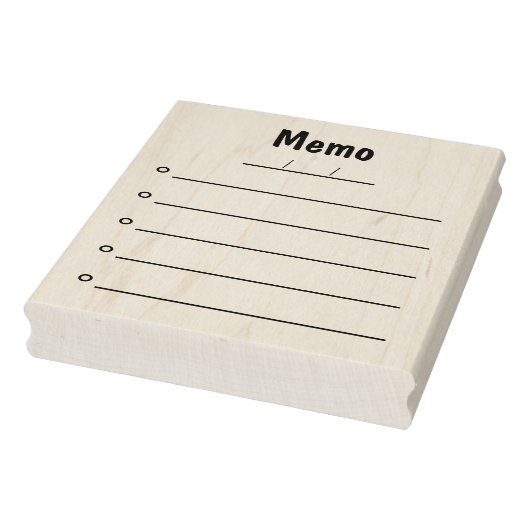 ZELFINKT STEMPEL VOOR KANTOORMEMO (Stempel)