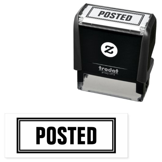 ZELFINKT STEMPEL VOOR POSTZEGEL (In situ)