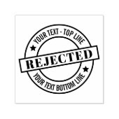 Zelfinktampon Persoonlijke Afkeuringsstempel Zelfinktende Stempel (Design)