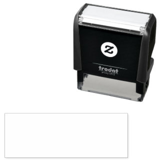 Zelfinktende rubberen stempel